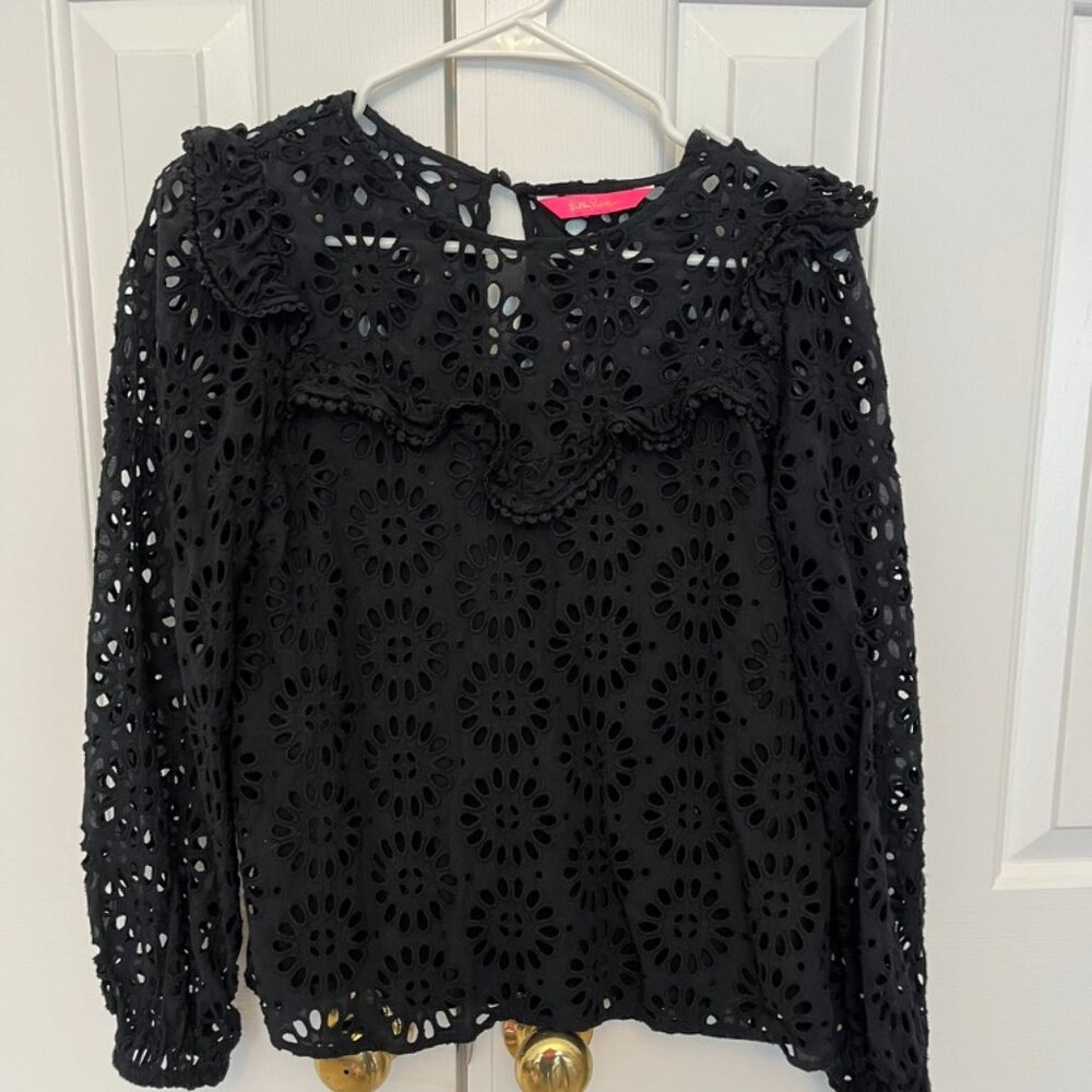 Eyelet Lilly Pulitzer Blouse
